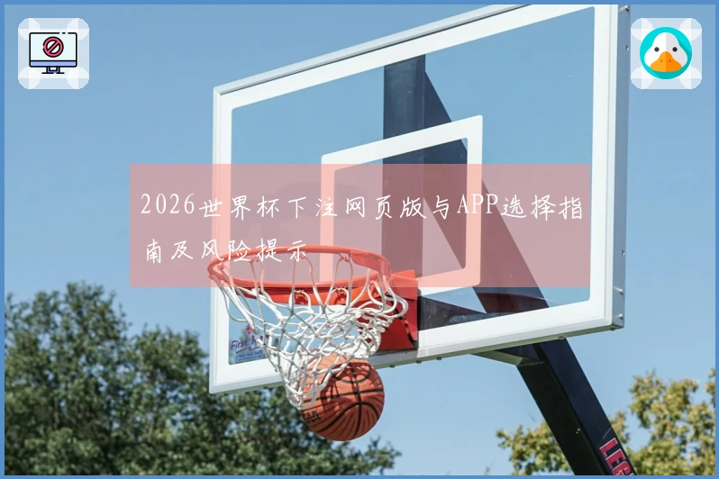 2026世界杯下注网页版与APP选择指南及风险提示